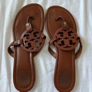 Tory Burch Brown Miller Sandal
